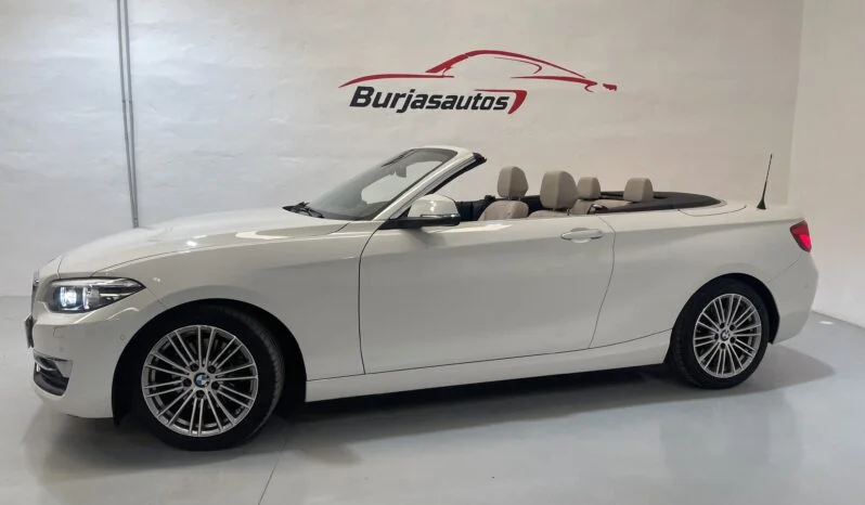 BMW 220d Cabrio lleno