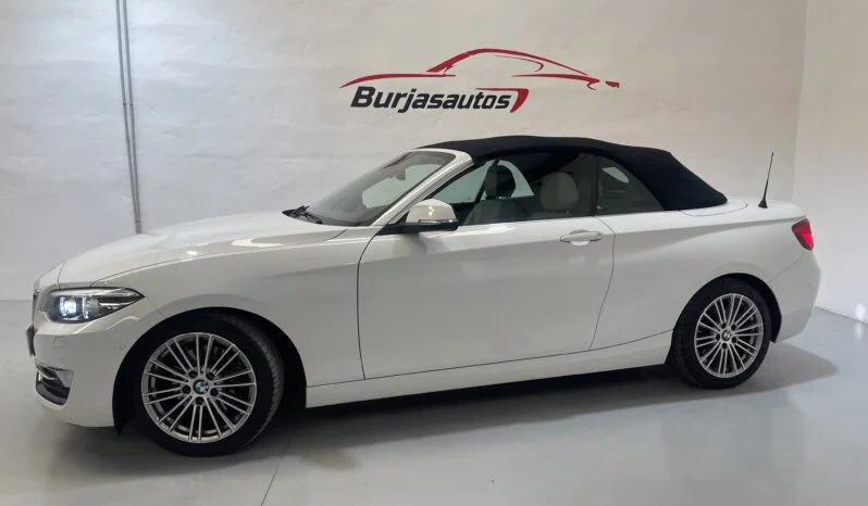 BMW 220d Cabrio lleno