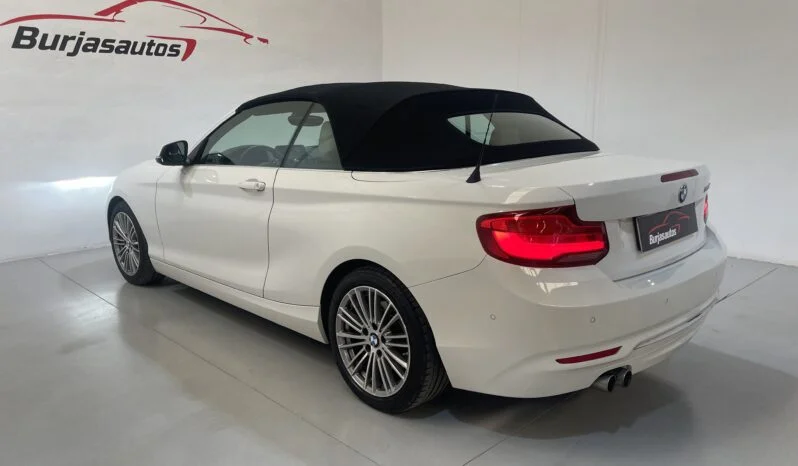 BMW 220d Cabrio lleno